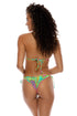 Luli Fama Oasis Babe SEAMLESS REVERSIBLE TRIANGLE TOP